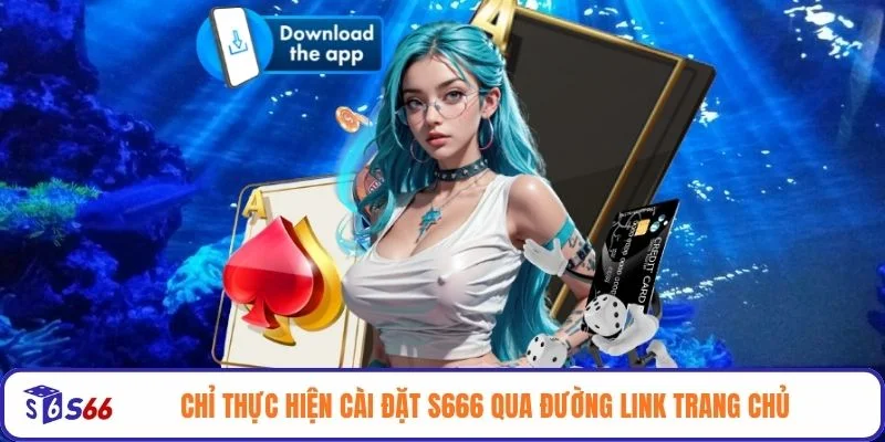 Chỉ thực hiện cài đặt S666 qua đường link trang chủ